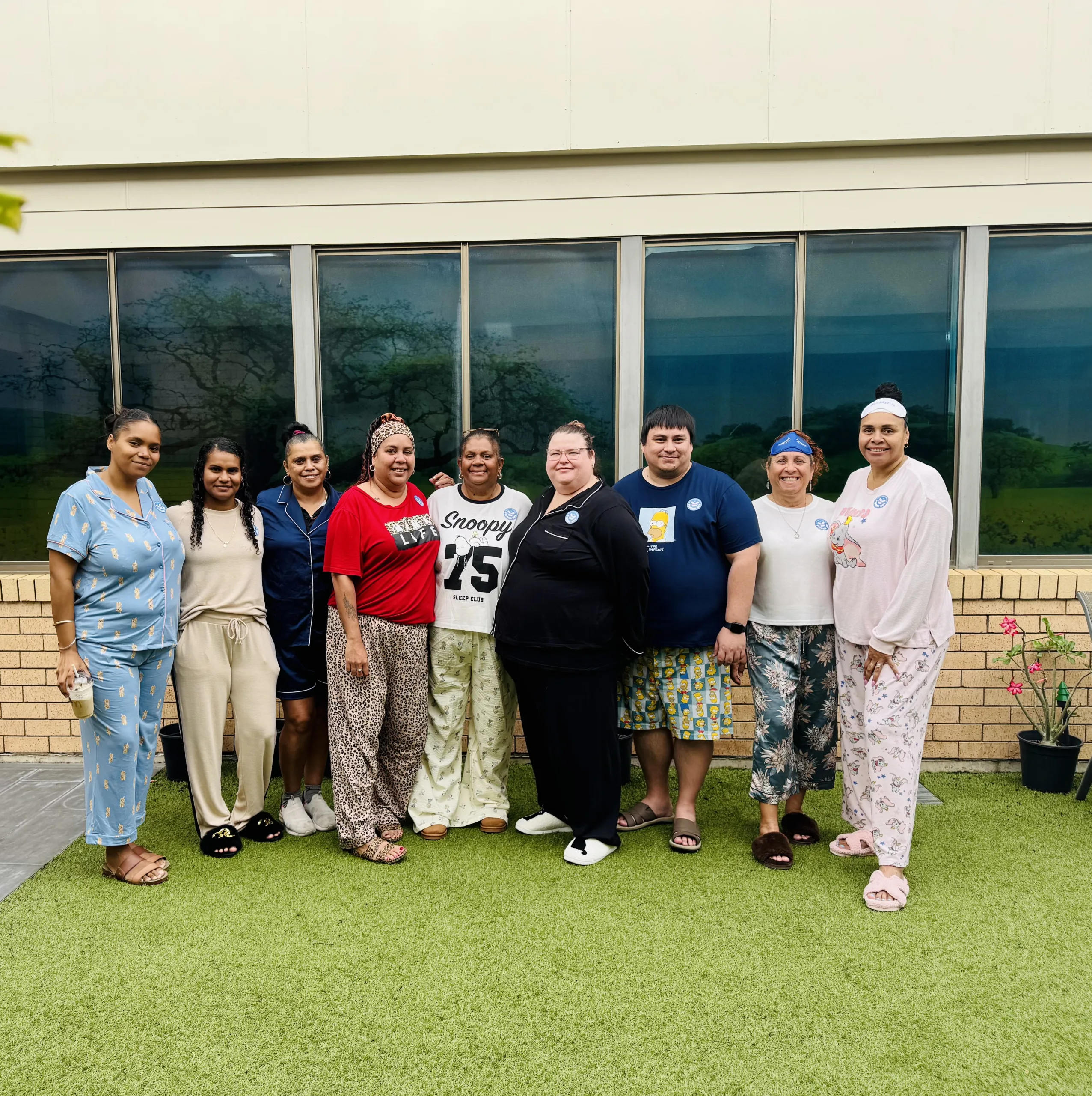 A photograph from PJ Day 2025
